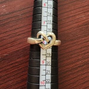 James Avery Heart Knot ring, size 8
